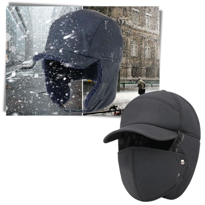 Unisex Windproof Hat with Ear and Face Protection