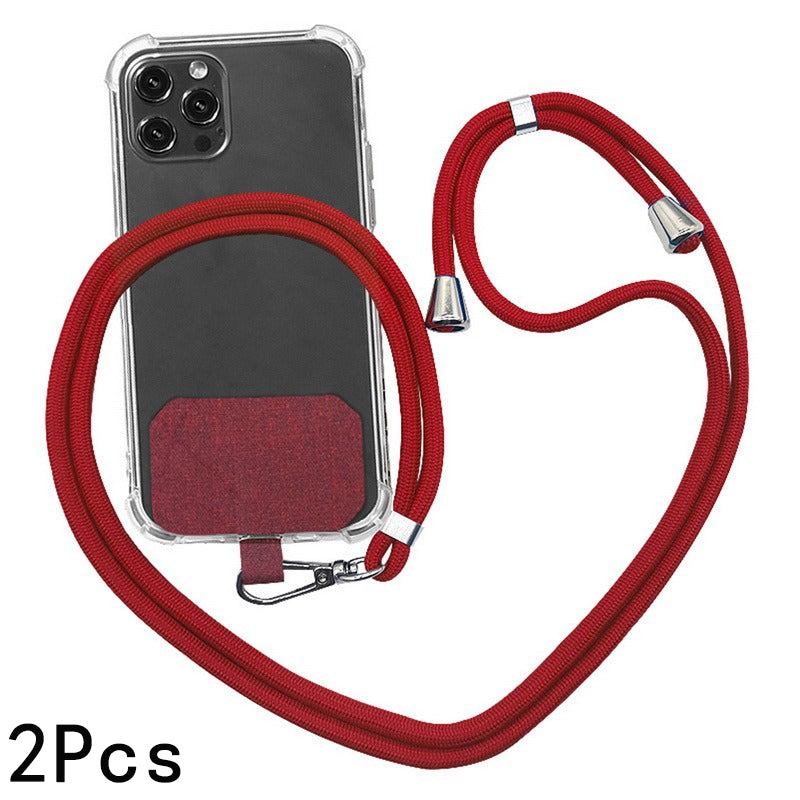 Crossbody Phone Case with Universal Patch Design