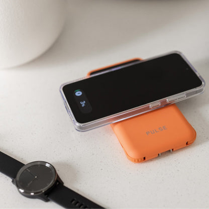 Dual-Pack 5-in-1 Portable Charger 10,000 mAh | Travel Power Adapter with USB-C, Lightning, Qi Charging, and Global Adapters