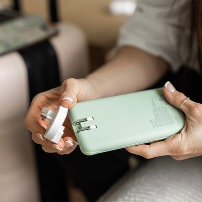 Compact 10,000 mAh Travel Power Bank | Multi-Device Charger