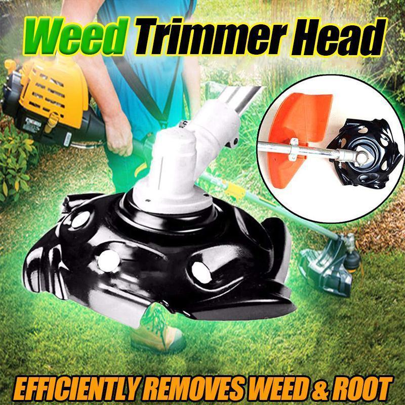 Precision Edge Trimmer Head | Gentle Grass Cutting | Damage Protection