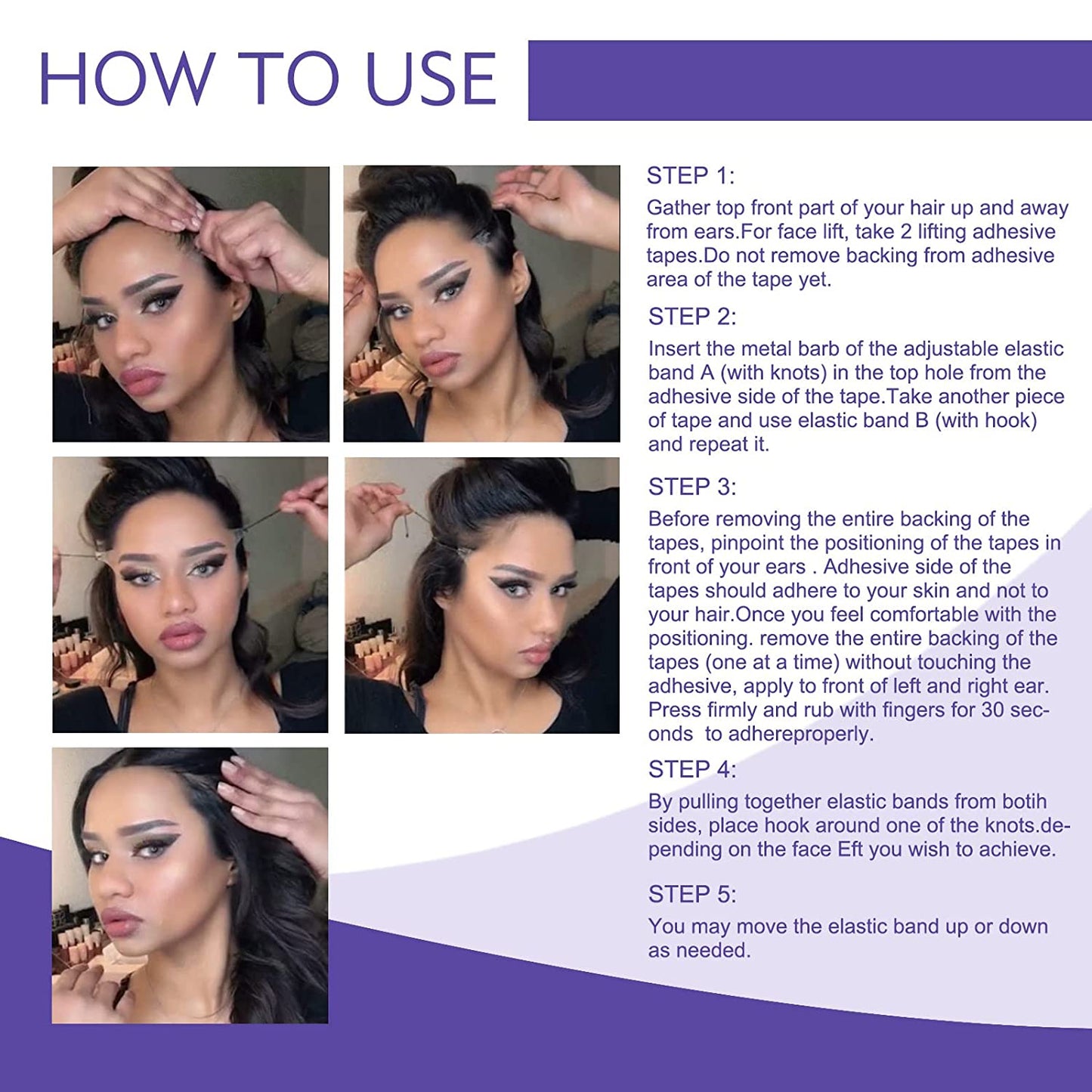 Elevate Your Look with Instant Face Lift Strips