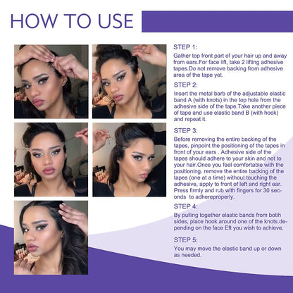 Elevate Your Look with Instant Face Lift Strips
