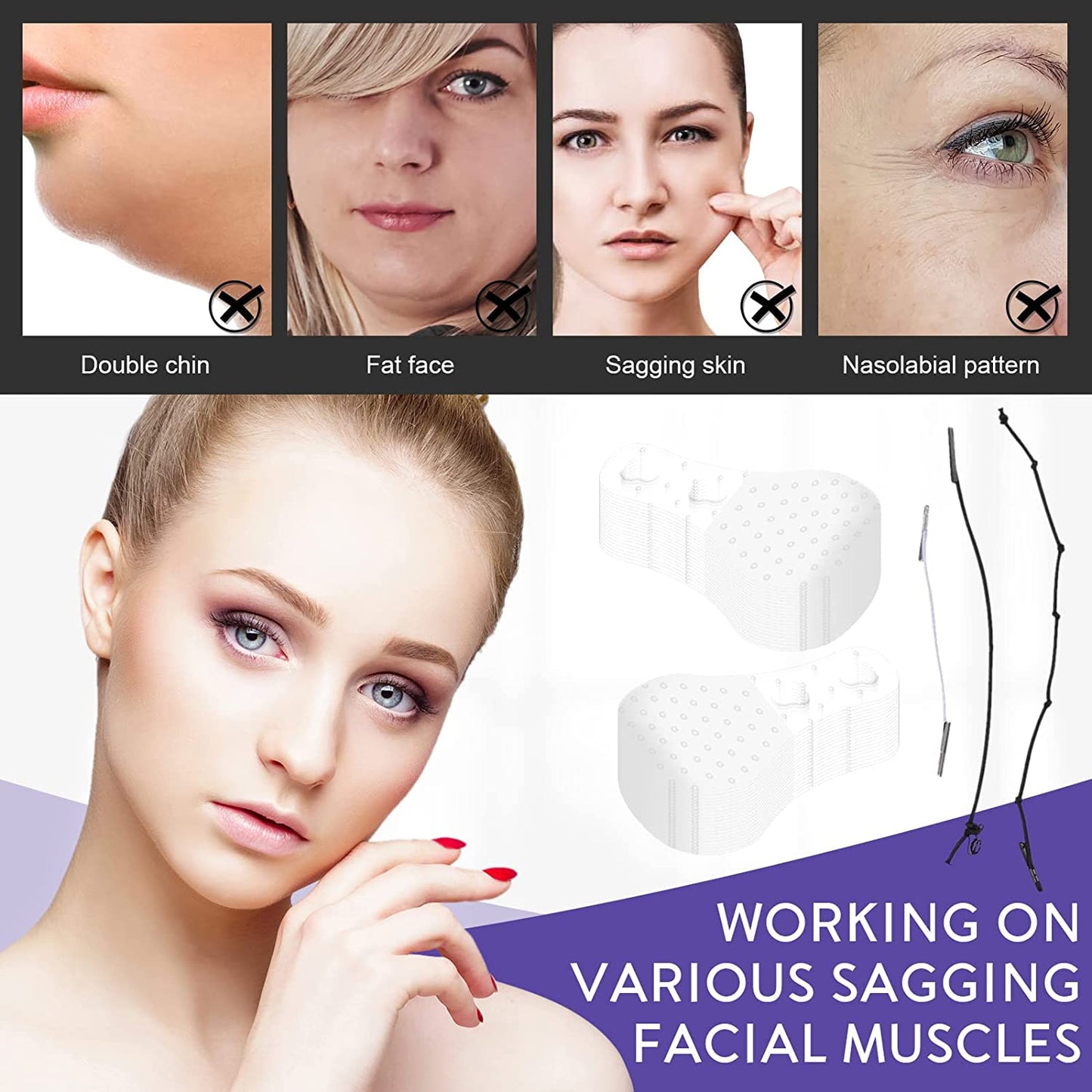 Elevate Your Look with Instant Face Lift Strips