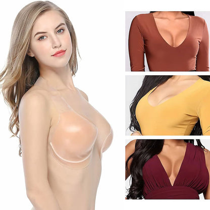 50% Off | Invisible Lift Bra - Provides Instant Bust Enhancement! Last Day for Discount