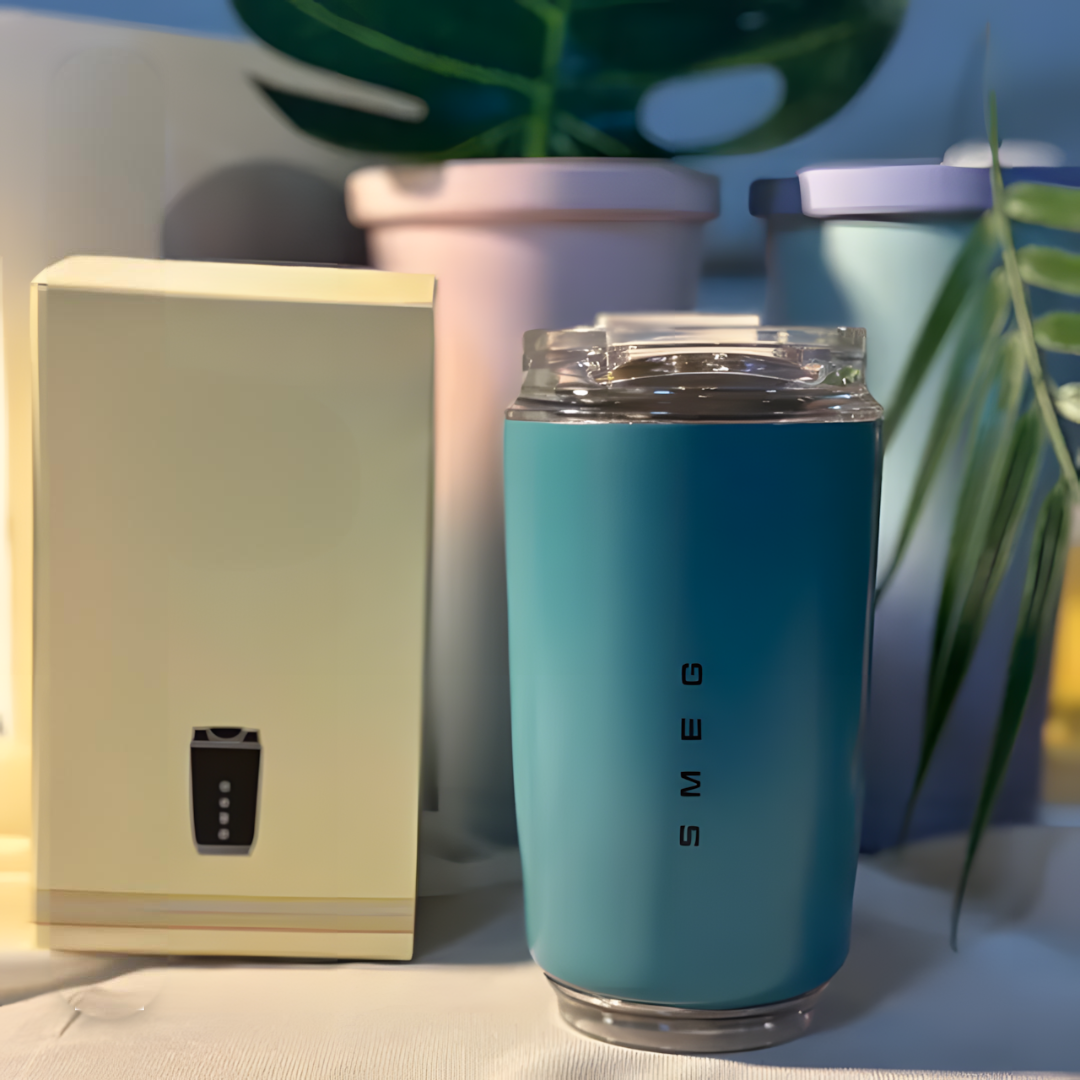 Elegant Stainless Steel Insulated Travel Mug – 500ml for Hot & Cold Beverages