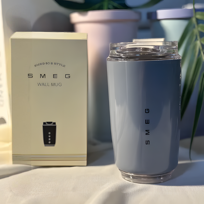 Elegant Stainless Steel Insulated Travel Mug – 500ml for Hot & Cold Beverages