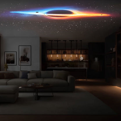 Galaxy Star Projector Light with Rotating Space Effects