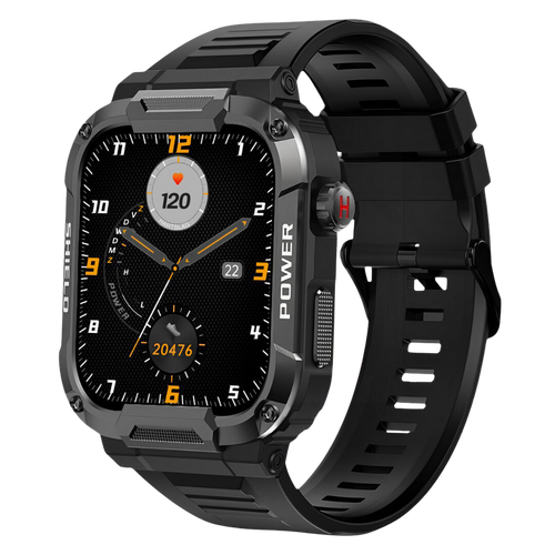 Robust Smartwatch with Health Monitor – Shock Resistant and Waterproof