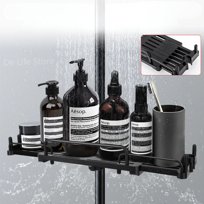 Expandable Cabinet Organizer with Drawer – Space-Saving and Adjustable