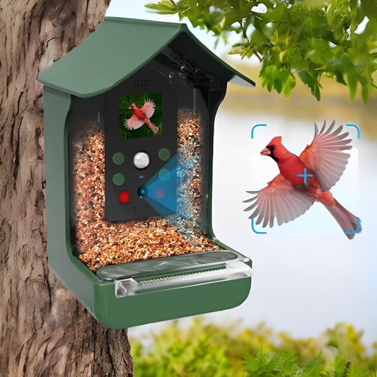 Smart Bird Feeder with PIR Motion Sensor and Automatic Capture