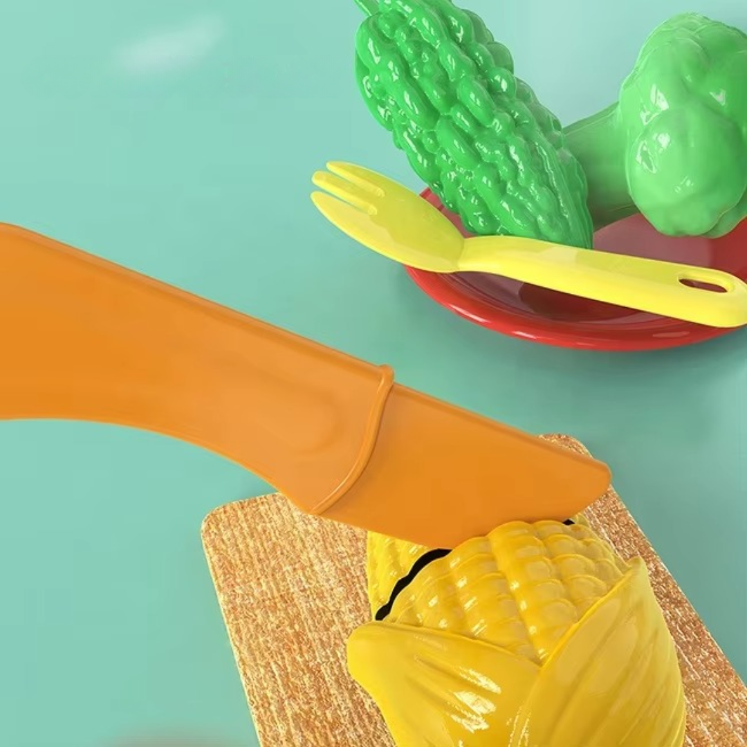 Kids' Play Kitchen with Magic Faucet and Water Feature