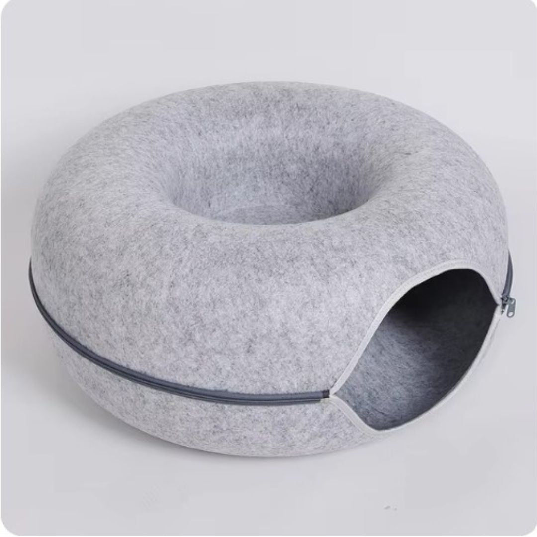 Cat Tunnel and Playhouse - PawDonut Design