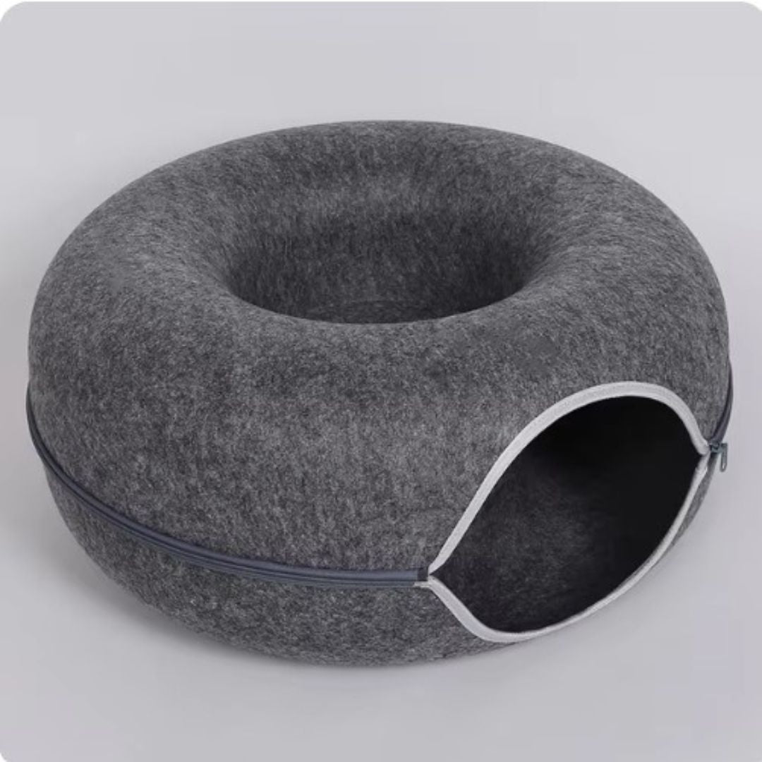 Cat Tunnel and Playhouse - PawDonut Design