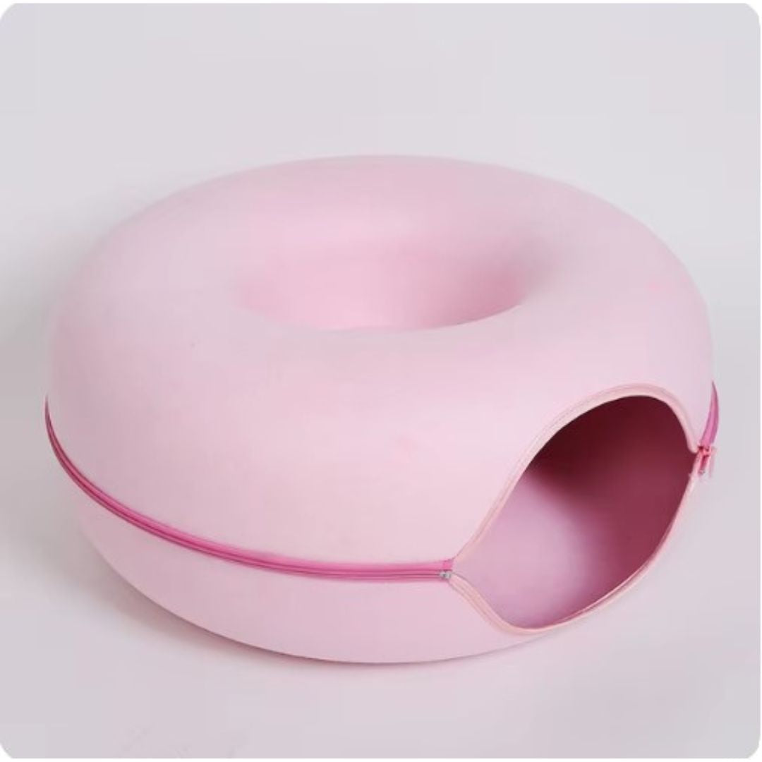 Cat Tunnel and Playhouse - PawDonut Design