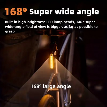 Rechargeable Bicycle Tail Light for Enhanced Safety