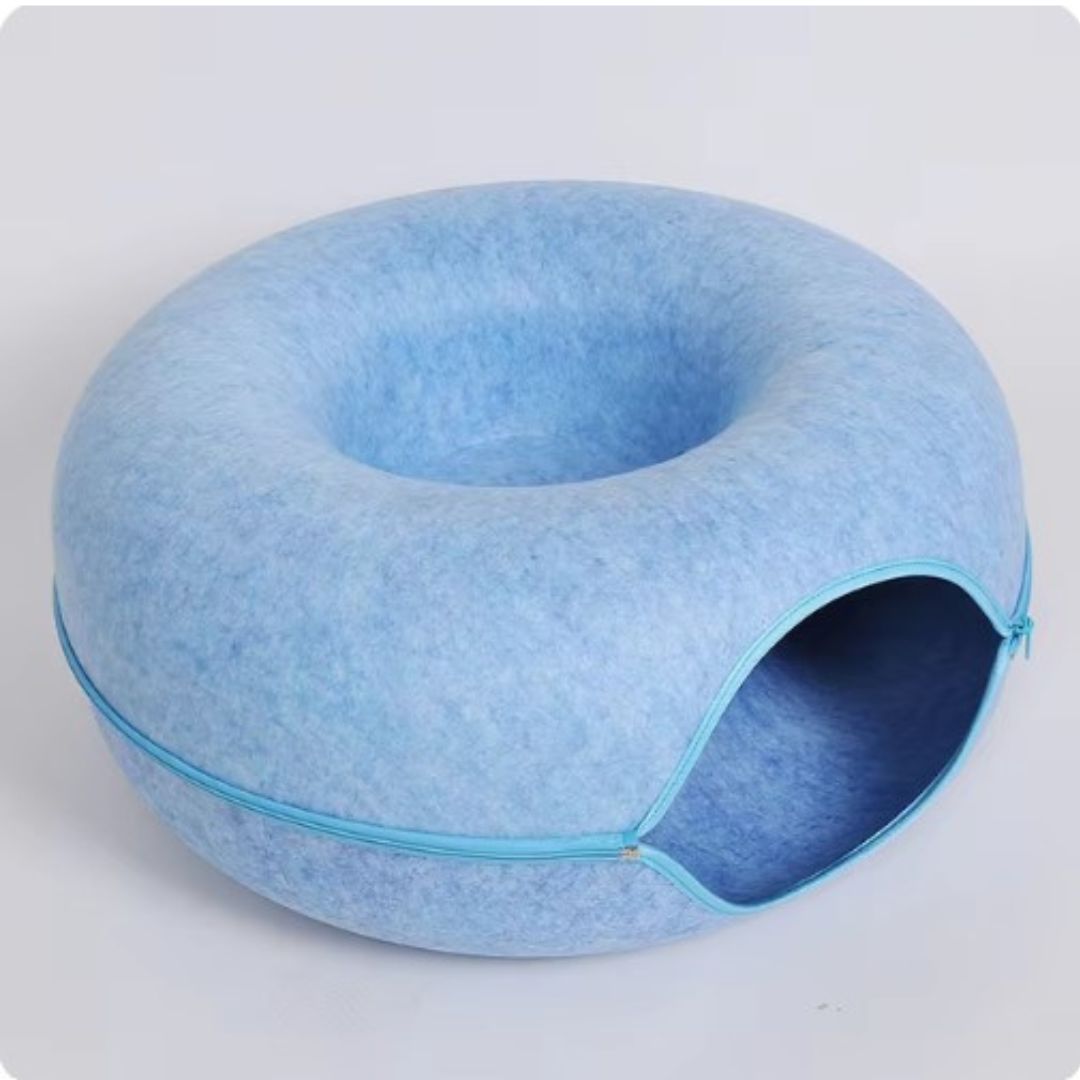 Cat Tunnel and Playhouse - PawDonut Design