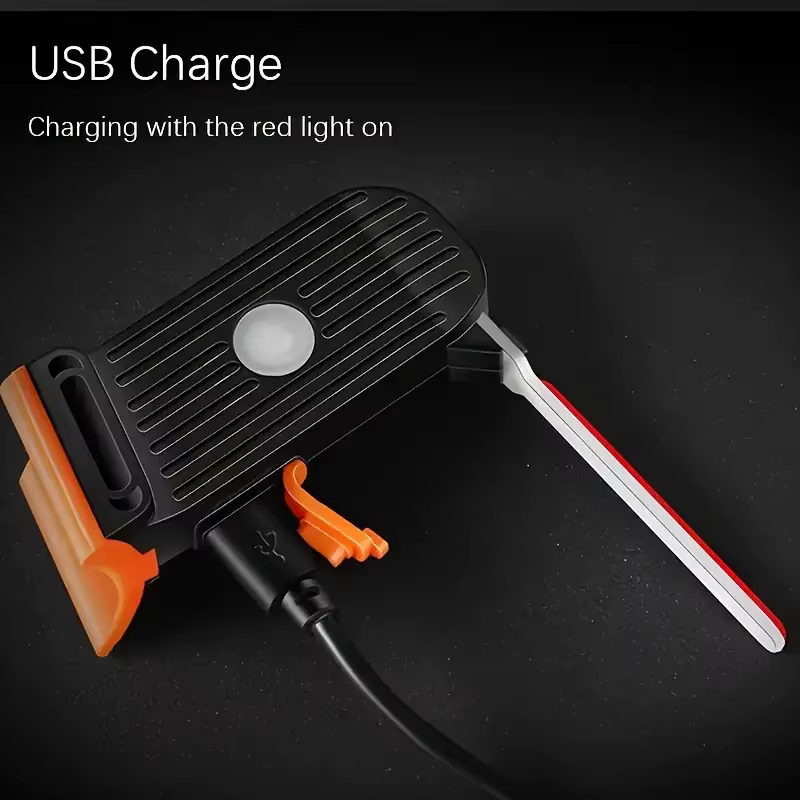 Rechargeable Bicycle Tail Light for Enhanced Safety