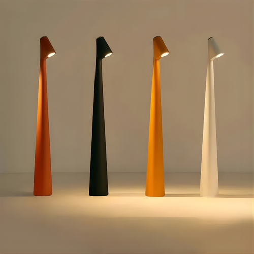Sleek LED Mood Lamp with Touch Control & Rechargeable Battery