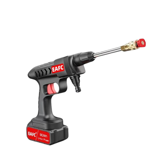 Electric Pressure Washer with Battery and 3 Nozzles