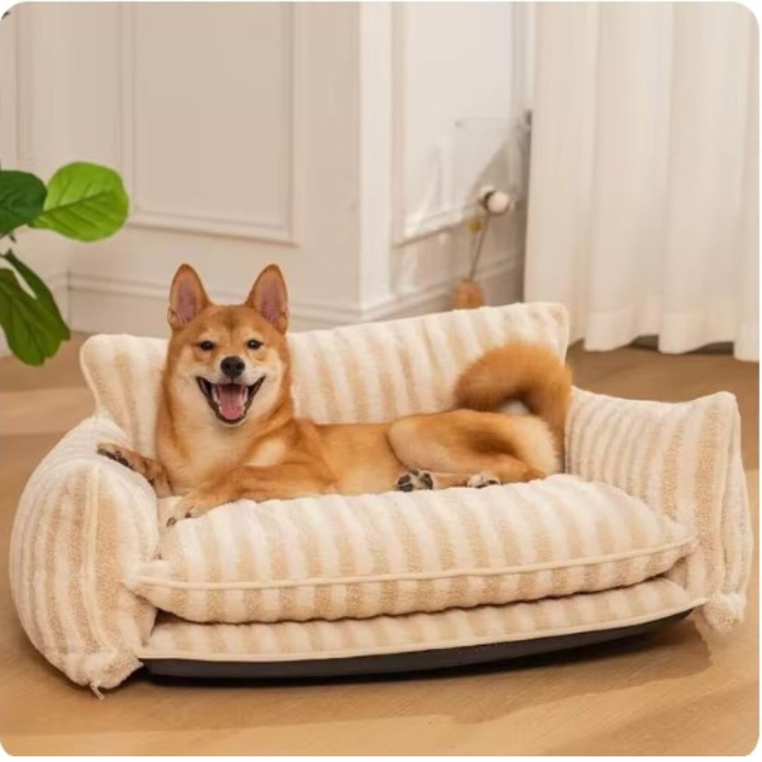 Washable Soft Pet Bed for Comfort and Relaxation