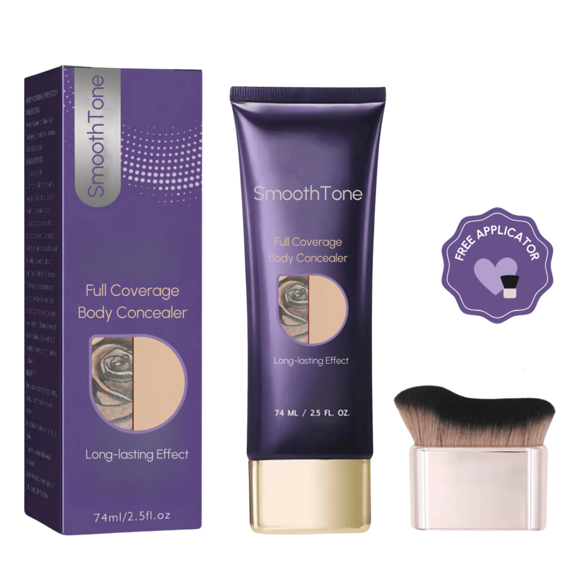 Skin Care Solution for Covering Scars, Veins, Acne, and Sunspots