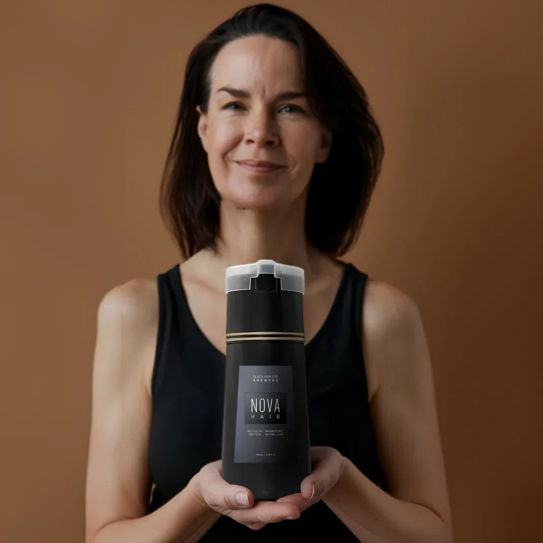 Instant Hair Dye Shampoo for Quick Color Refresh
