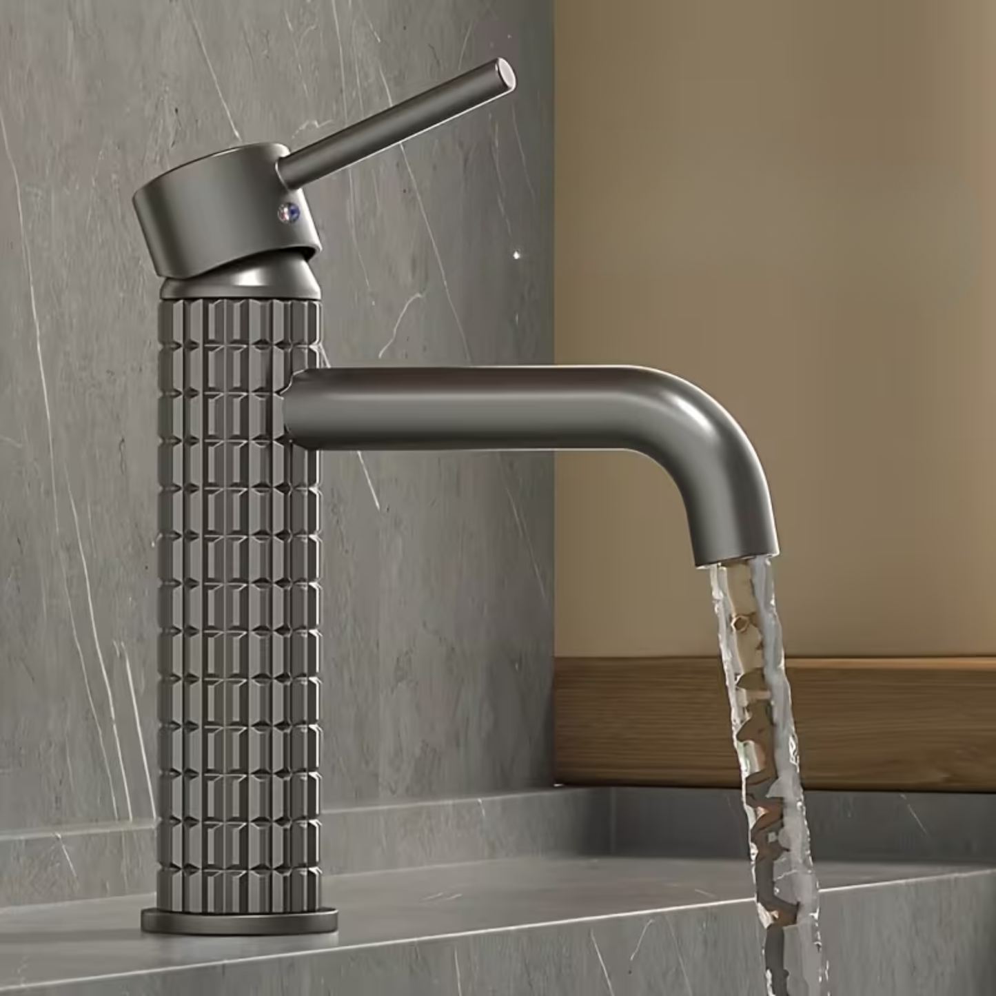 Brass Faucet for Hot and Cold Water – Basin Installation