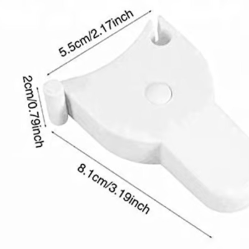 PrecisionFlex 150cm Measuring Tape | One-Hand Click & Secure Lock