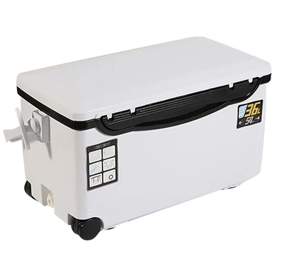 Fishing Cooler Container with Air Vents for Extended Cold Retention