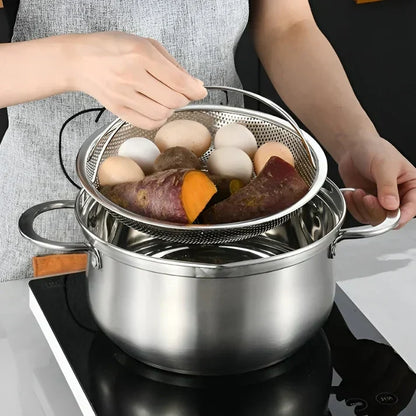 Steamer Made of Stainless Steel
