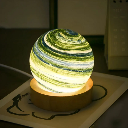 Galactic Glow Mini Planet Lamp - StarLume