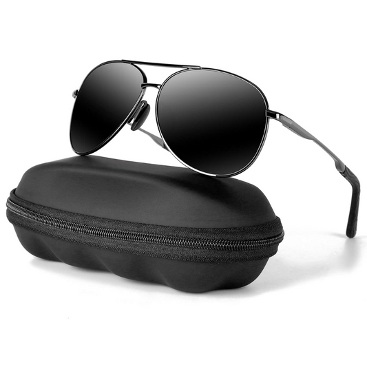 Aviator Sunglasses with Polarized Lenses