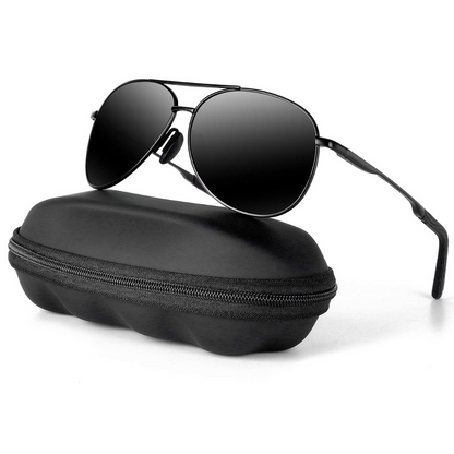 Aviator Sunglasses with Polarized Lenses