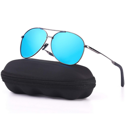 Aviator Sunglasses with Polarized Lenses