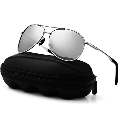 Aviator Sunglasses with Polarized Lenses