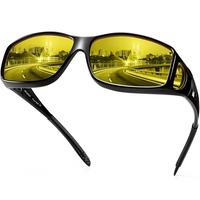 Glossy black frame/night vision lens