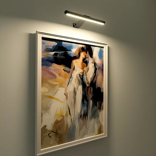 Adjustable Cordless Wall Light with 3 Color Settings – Modern Slim Design