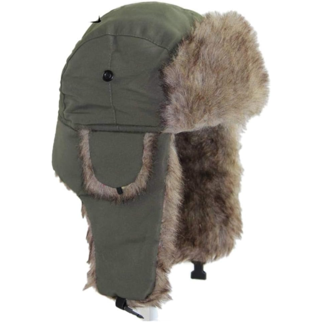 Windproof Unisex Winter Hat with Warm Lining - ArcticGuard Trapper Cap