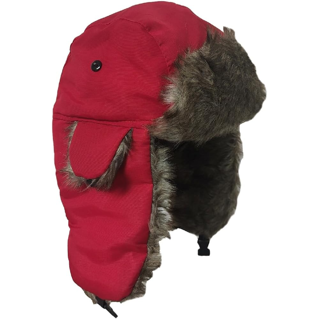Windproof Unisex Winter Hat with Warm Lining - ArcticGuard Trapper Cap