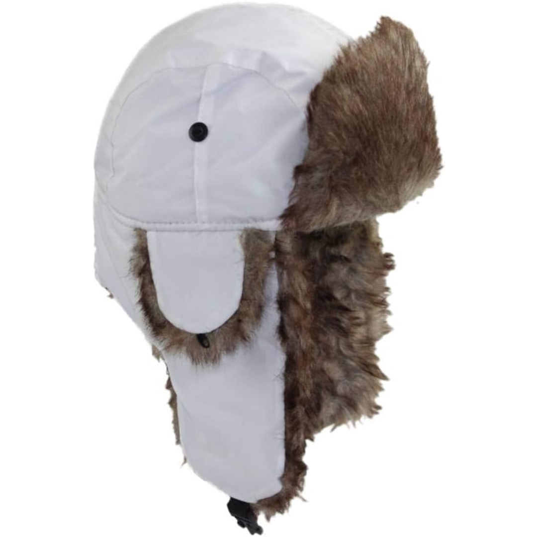 Windproof Unisex Winter Hat with Warm Lining - ArcticGuard Trapper Cap
