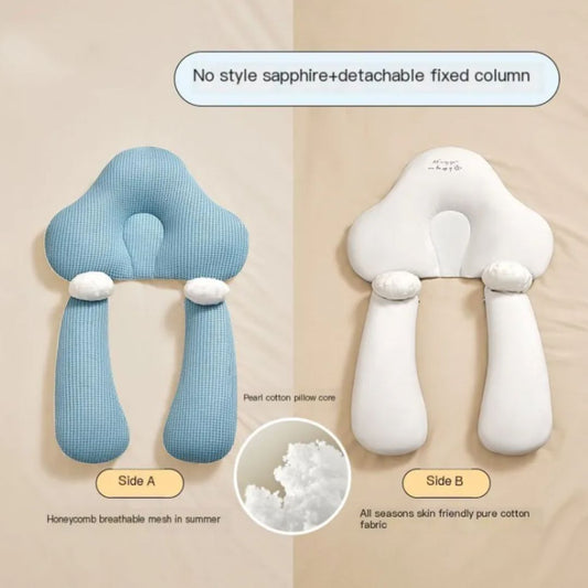 Ergonomic Baby Sleep Pillow for Healthy Rest and Head Protection