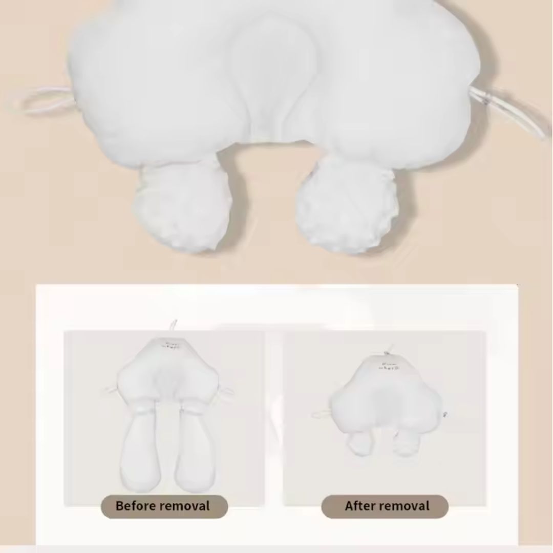 Ergonomic Baby Sleep Pillow for Healthy Rest and Head Protection