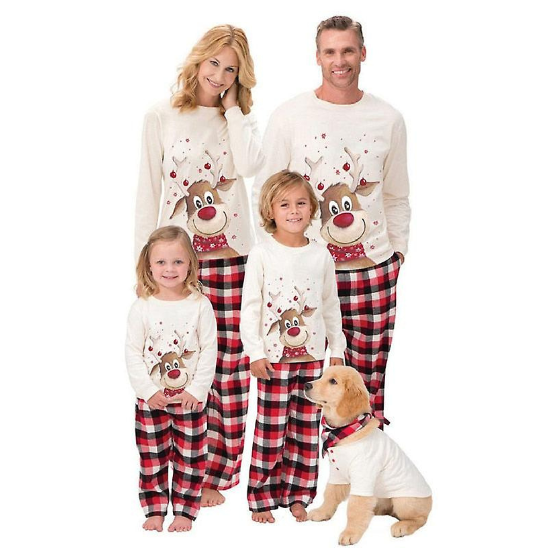 Cozy Family Christmas Pajama Set – Soft Cotton Sleepwear for Holidays