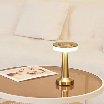 Stylish Cordless Table Lamp – Portable Retro Design