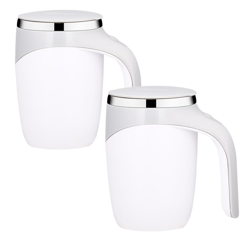 Discount on Set of 2 | Self-Stirring Coffee Mug
