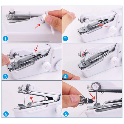 Wireless Hand Sewing Machine for Quick Textile Repairs