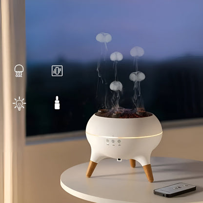 Jellyfish-Shaped Aroma Diffuser with Color Change & Remote Control