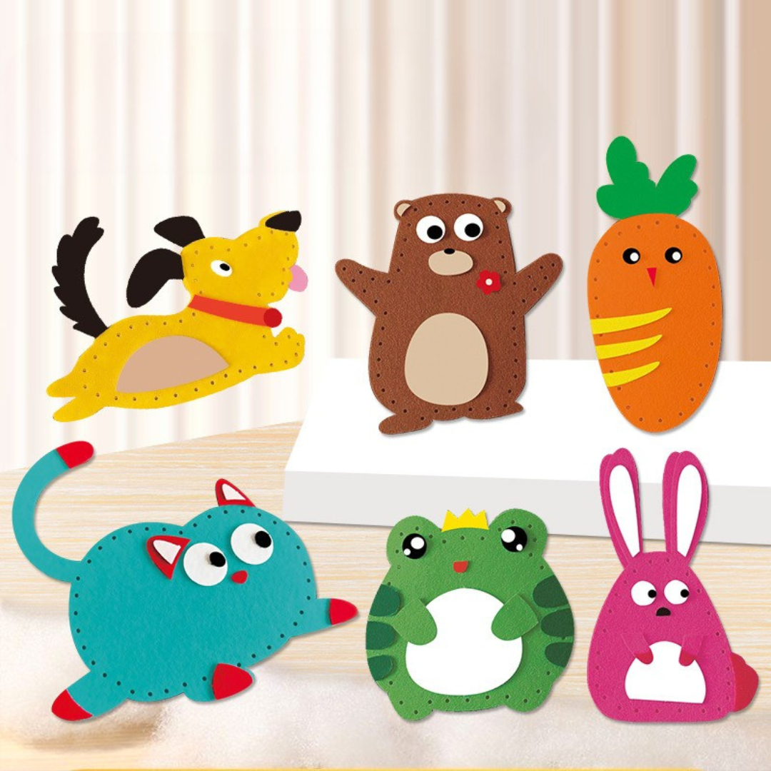DIY Felt Animal Sewing Kit
