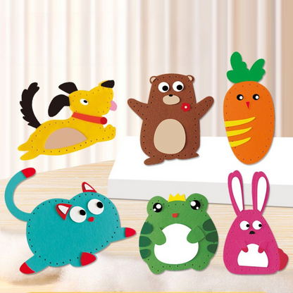 DIY Felt Animal Sewing Kit